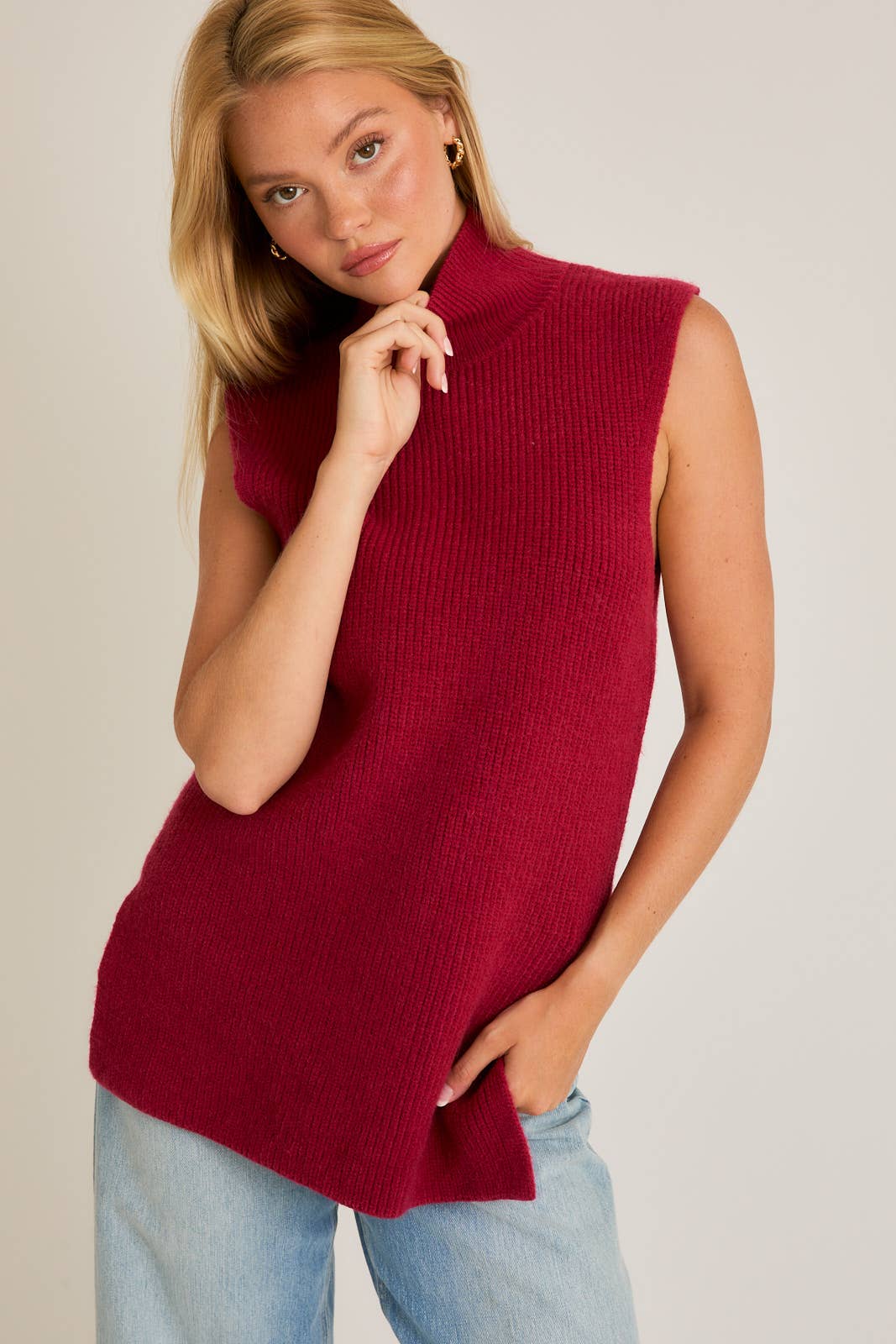 Merlot Sweater Vest