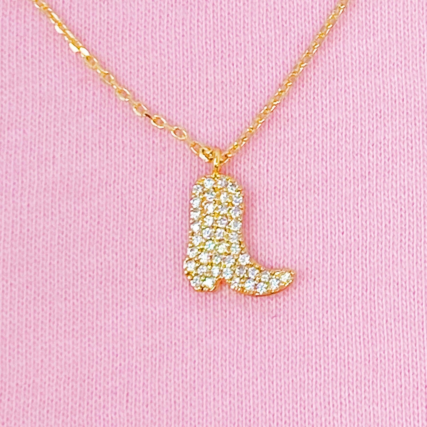 Boot Necklace