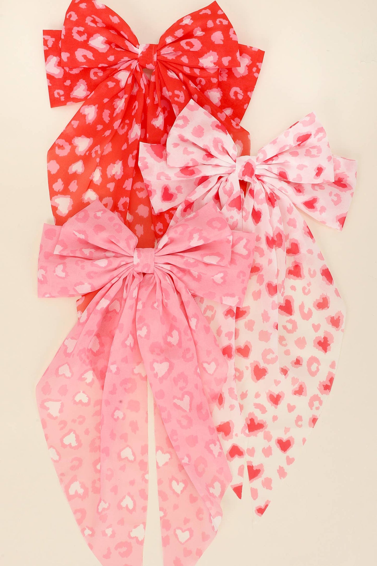 Valentine Cutie Bow Hair Clip